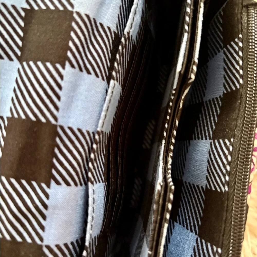 Vera Bradley Alpine Floral Your Turn Lock Wristlet Travel Smartphone RFID Wallet - Picture 10 of 11